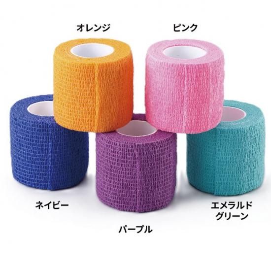 【お得なまとめ買い１２個入り】TKS伸縮性自着テープ タキステープ<br>粘着剤がなくべたつかない<br>ぴったりフィット<br>通気性があり快適<br>セパレートソックスやテーピング代わりに