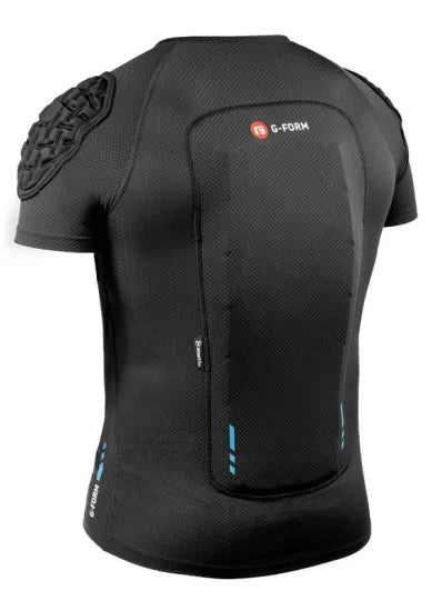 MX・MTB・スキー・スノーボード用 バックプロテクター付き インパクトシャツ 通気性メッシュ 防水 丸洗い可 スマートフレックス搭載｜MX360 Impact Shirt｜G-FORM