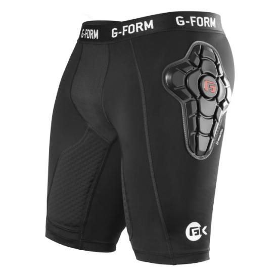 サッカー ゴールキーパー用 プロテクター付きショーツ 衝撃吸収SmartFlexパッド コンプレッション 公式戦着用可｜GK Impact Short Liner｜G-FORM