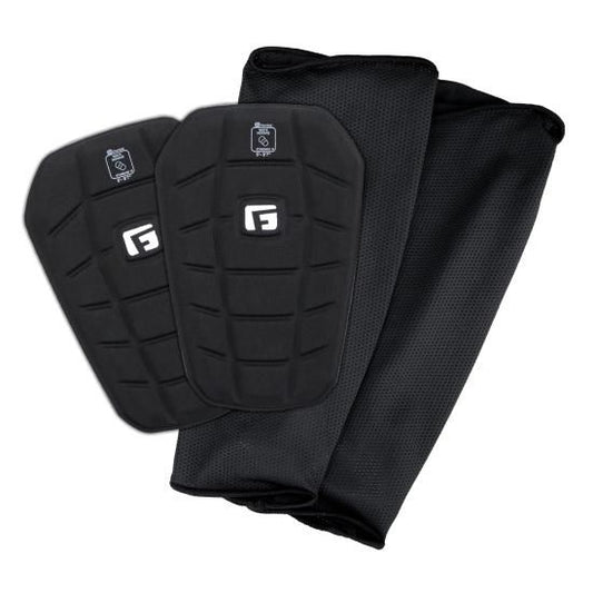 サッカー用 シンガード レガース 脛当て 軽量フィット設計 BlackFabric｜Pro-S Blade Shin Guards｜G-FORM