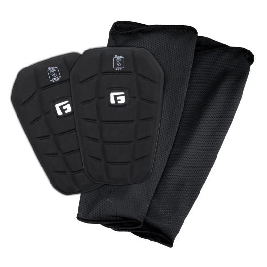 サッカー用 シンガード レガース 脛当て 軽量フィット設計 BlackFabric｜Pro-S Blade Shin Guards｜G-FORM