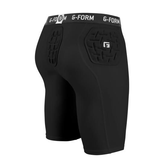 バスケ・ハンドボール・フットサル用 プロテクター付きショーツ SmartFlexストレッチ搭載｜Pro Shorts｜G-FORM