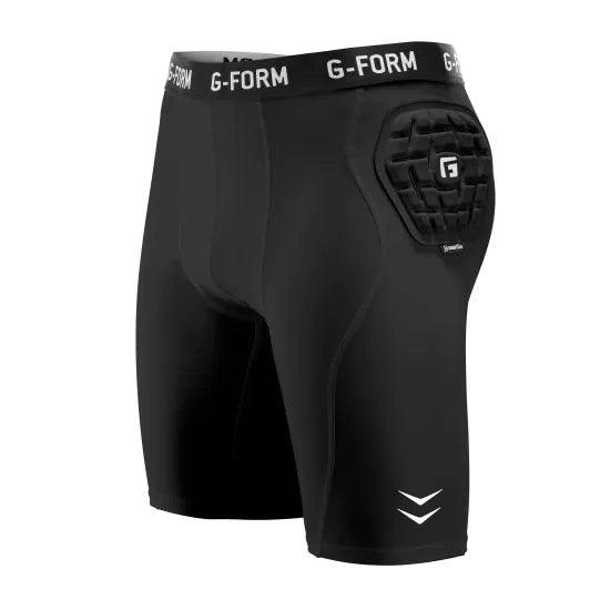 バスケ・ハンドボール・フットサル用 プロテクター付きショーツ SmartFlexストレッチ搭載｜Pro Shorts｜G-FORM
