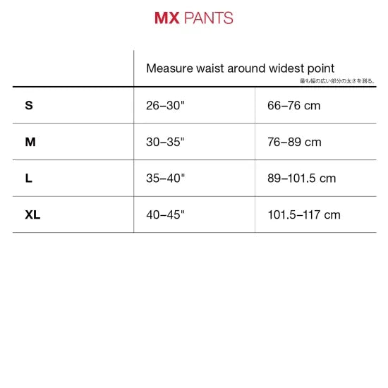 MX・MTB用 プロテクター付きタイツ（CE 1621-1認証）｜MX Pants｜G-FORM