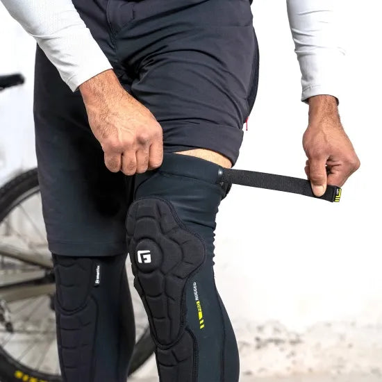 MTB・BMX用 ニーシンガード ひざ・すねプロテクター 一体型 膝当て 脛当て｜Pro Rugged2 Knee-Shin Guard｜G-FORM