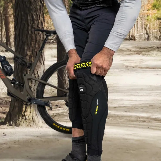 MTB・BMX用 ニーシンガード ひざ・すねプロテクター 一体型 膝当て 脛当て｜Pro Rugged2 Knee-Shin Guard｜G-FORM