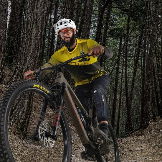 MTB・BMX用 ニーシンガード ひざ・すねプロテクター 一体型 膝当て 脛当て｜Pro Rugged2 Knee-Shin Guard｜G-FORM