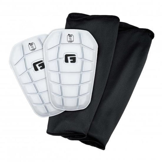 サッカー用 シンガード レガース 脛当て 軽量フィット設計 White Film｜PRO-S BLADE Shin Guard｜G-FORM