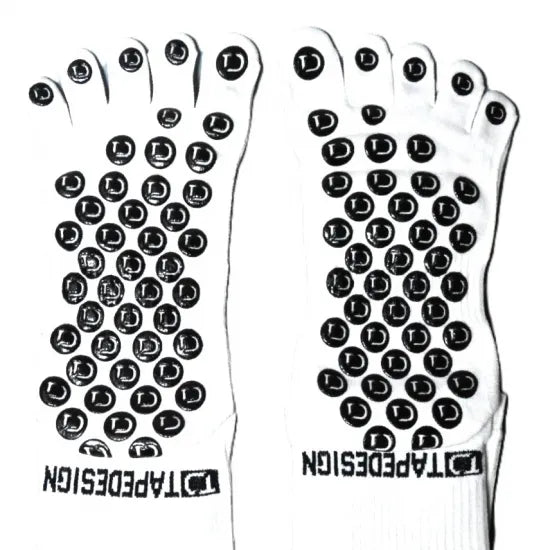 テープデザインソックス スーパーライト 5本指 超軽量・薄手モデル 高品質グリップソックスSuperlight 5FINGER 5TOE｜TAPE DESIGN