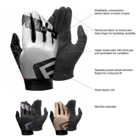 子供用 MTB・BMX対応 グローブ ユース・ジュニア用｜Youth Temp Glove｜G-FORM