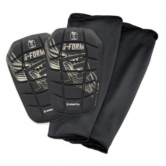 サッカー用 シンガード レガース 脛当て 軽量フィット設計 BlackGloss｜PRO-S BLADE Shin Guard｜G-FORM