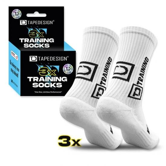 高耐久スポーツトレーニングソックス 3足セット ヨーロッパ製・快適フィット｜Training Socks (3pack) – TAPE DESIGN