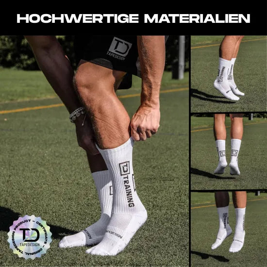 高耐久スポーツトレーニングソックス 3足セット ヨーロッパ製・快適フィット｜Training Socks (3pack) – TAPE DESIGN