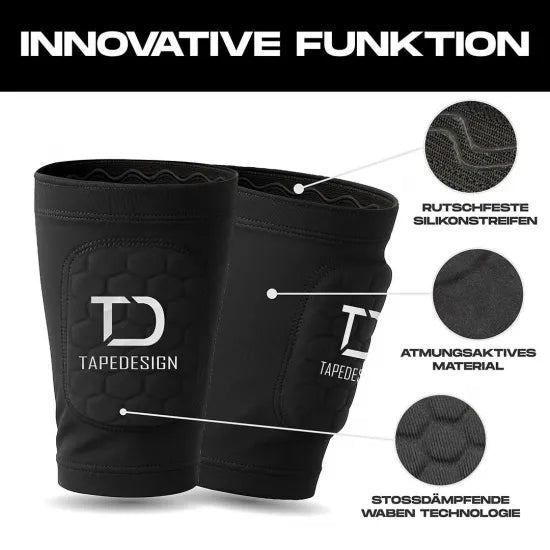 キッズ・ジュニア向けシンガード固定スリーブ 3-in-1設計・軽量フィットモデル｜Shinguard Sleeve Youth – TAPE DESIGN