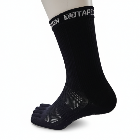 テープデザインソックス スーパーライト 5本指 超軽量・薄手モデル 高品質グリップソックスSuperlight 5FINGER 5TOE｜TAPE DESIGN